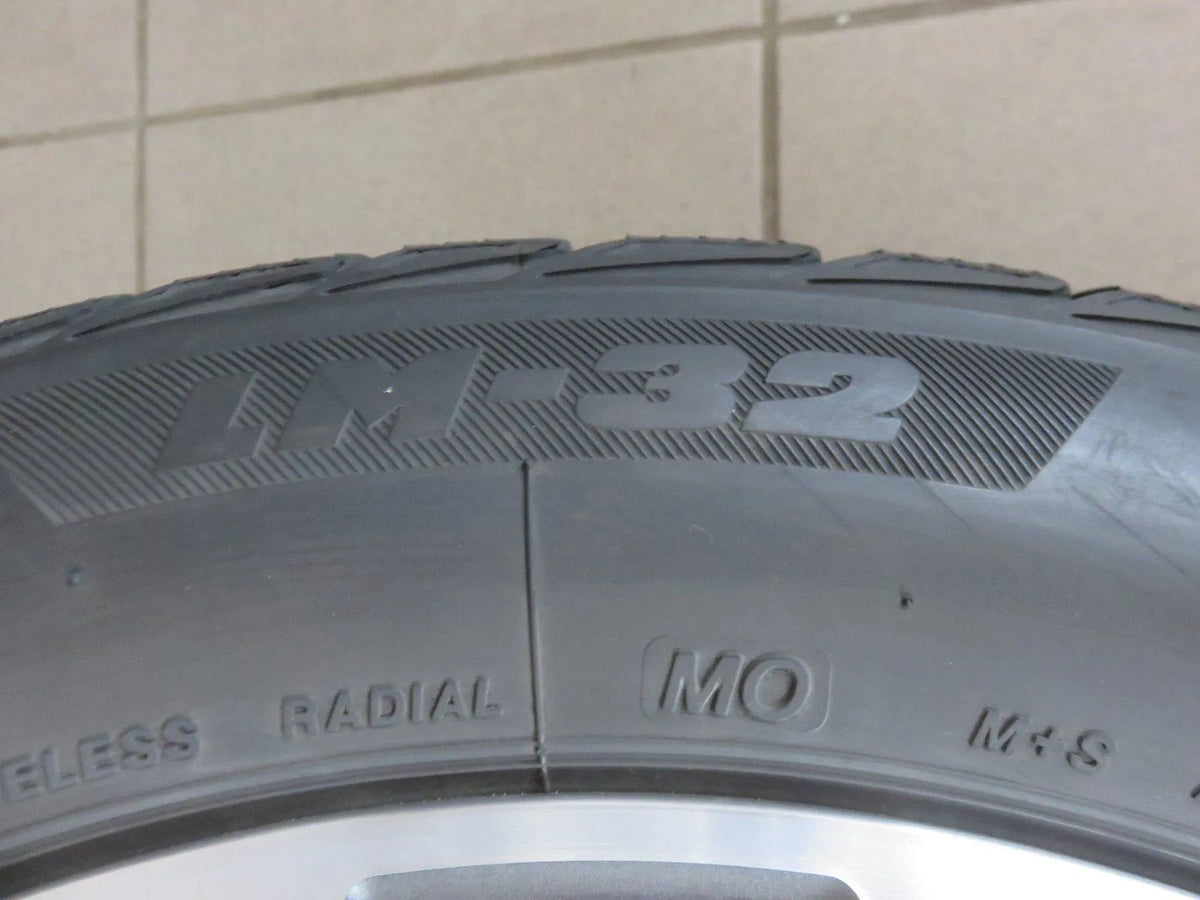 Originele Mercedes C-klasse W205 S205 17 inch lichtmetalen velgen winterwielen winterbanden Detailweergave 8