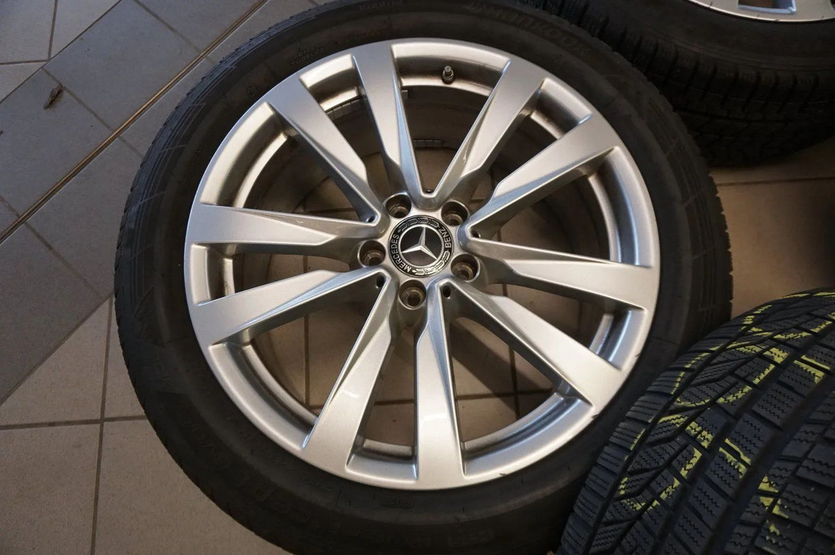 Original Mercedes S-Klasse W223 Alufelgen Winterräder Winterreifen 255 45 R19 Detailansicht 5