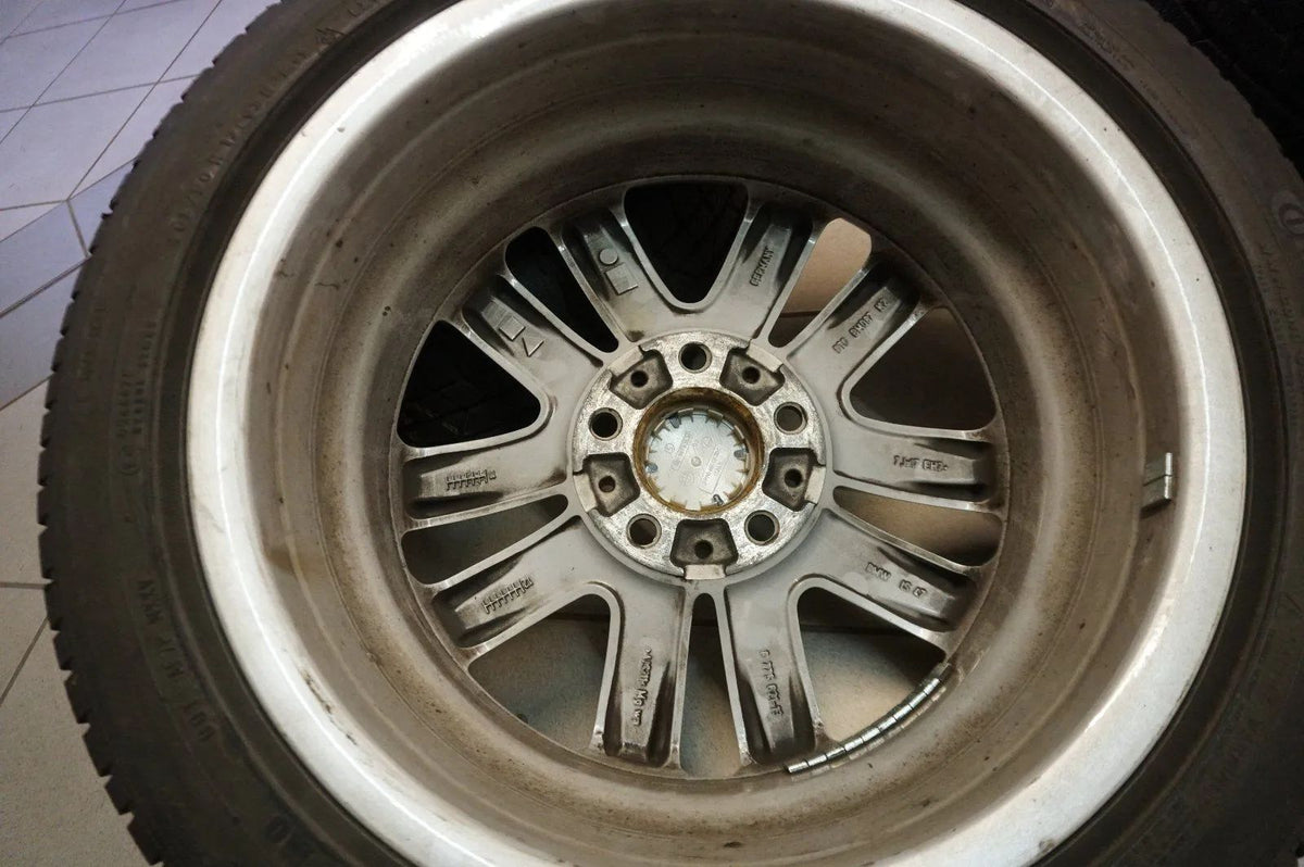 Original BMW 1 Series E87 Alloy Wheels Winter Tires 205 50 R17 inch 8mm Detailansicht 5
