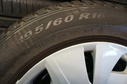 Original BMW 1 Series F40 2 Series Steel Wheels Winter Tires 195 60 R16 6mm TPMS