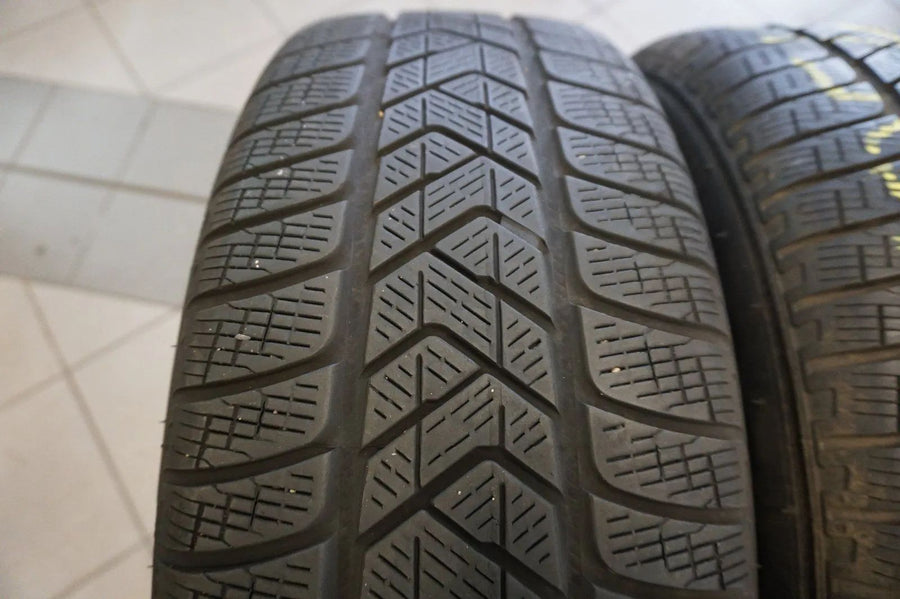 Original Mercedes GLC X253 Alloy Wheels Winter Tires 235 60 R18 Inch