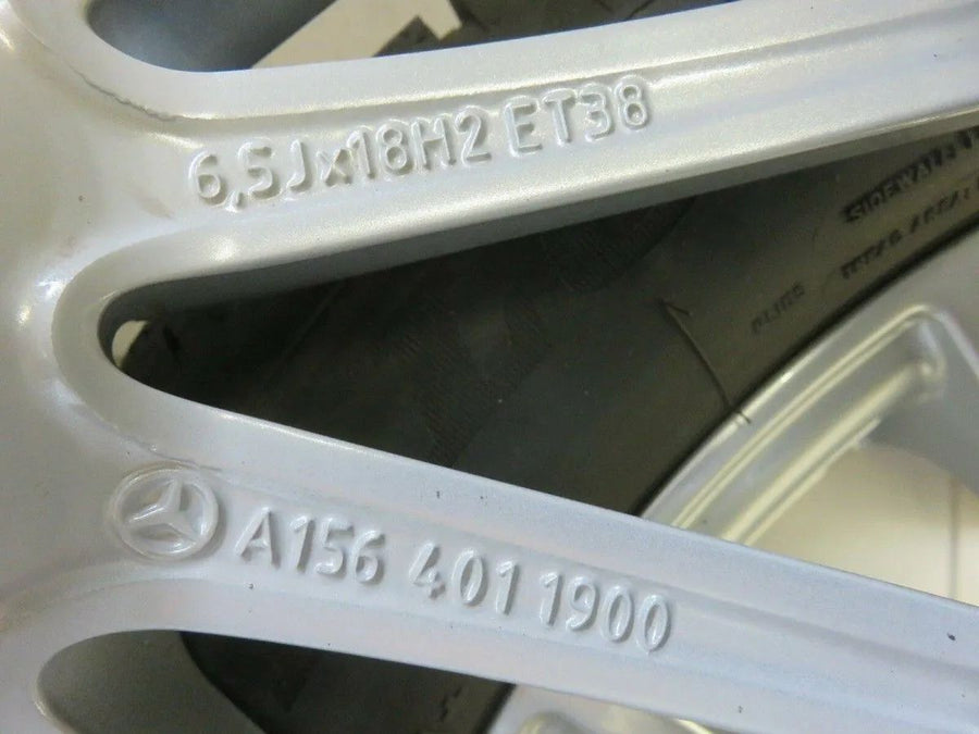Original Mercedes GLA X156 W156 18 Zoll Alufelgen Winterreifen Winterräder 7mm