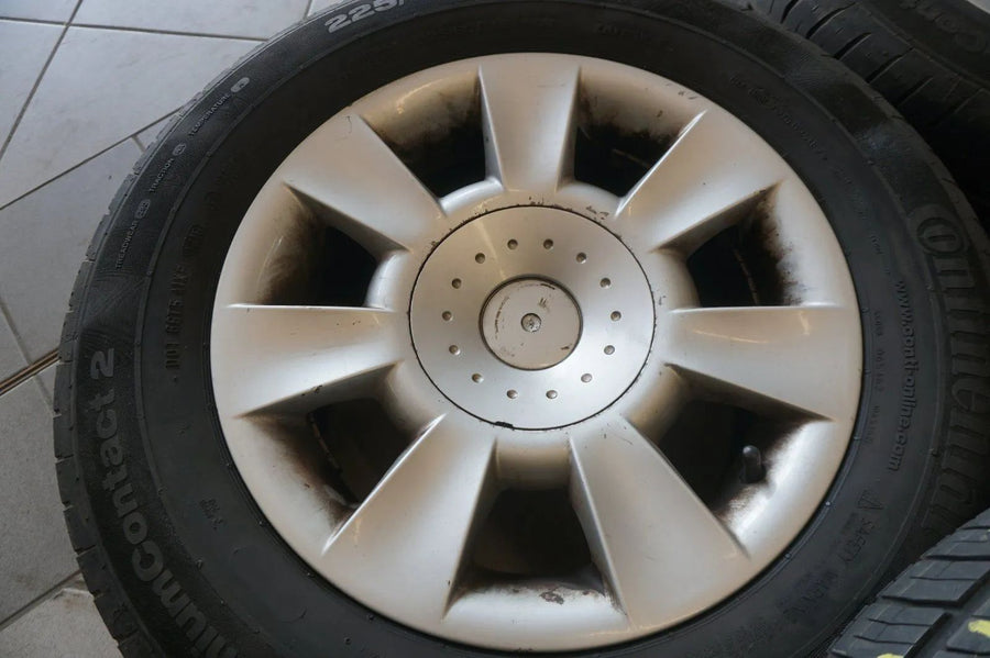 Originální hliníkové disky BMW řady 5 E39 15 palců Styling 83 6751763 letní pneumatiky