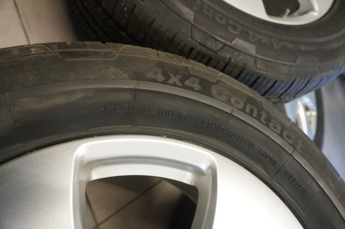 Original Mercedes GLS GL X166 W166 Alufelgen Sommerreifen 275 55 R19 Zoll 7mm Detailansicht 3
