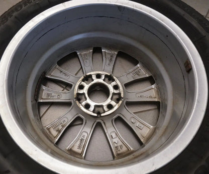 Jantes aluminium d'origine Mercedes Classe C W205 Roues hiver Pneus hiver 225 50 R17