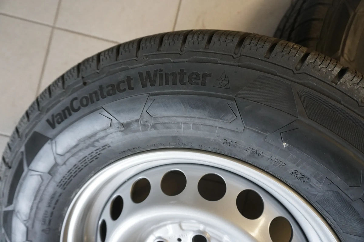 Original Mercedes Sprinter W907 Winterräder Winterreifen 225 75 R16C 2023 10mm Detail view 3