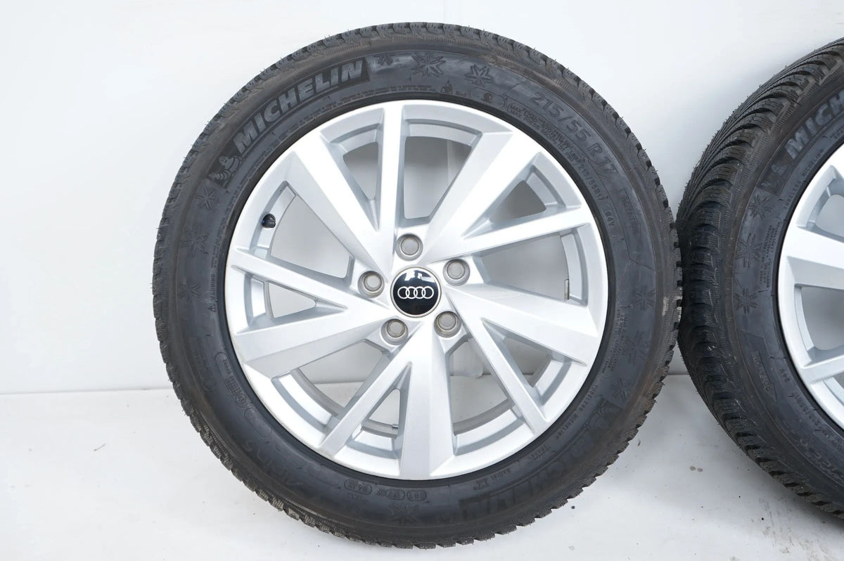 Jako nové Audi Q2 81A zimní kola zimní pneumatiky 215 55 17 palců 8 mm 81A601025C Detailní zobrazení 3
