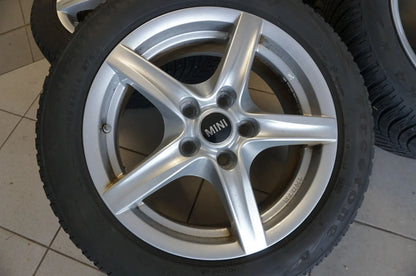 Mini Cooper one F55 F56 Alufelgen Winterräder Winterreifen 195 55 R16 2023 8mm