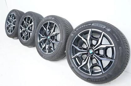 BMW iX3 X3 X4 G01 G02 G08 vinterdæk vinterhjul 245 50 19 tommer