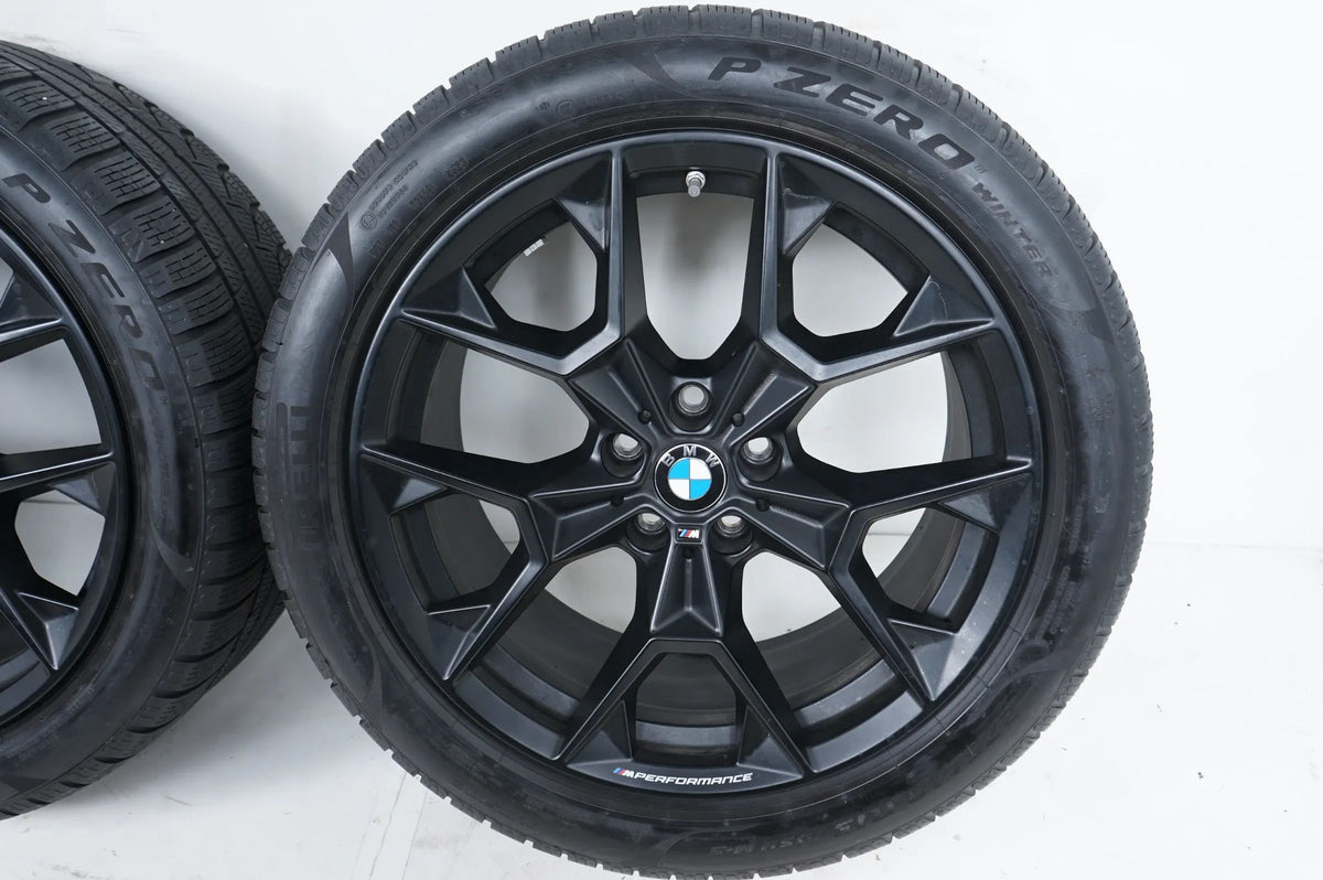 BMW Série 5 G60 G61 roues hiver pneus hiver jantes alu 19 pouces 942M 5A324F4 5A324F5 Vue détaillée 6