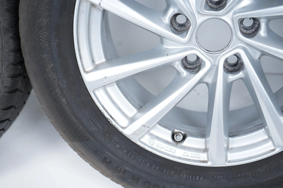 BMW 2 Series AT Tourer F45 Winter Wheels Winter Tires 205 60 16 Inch Detailansicht 8