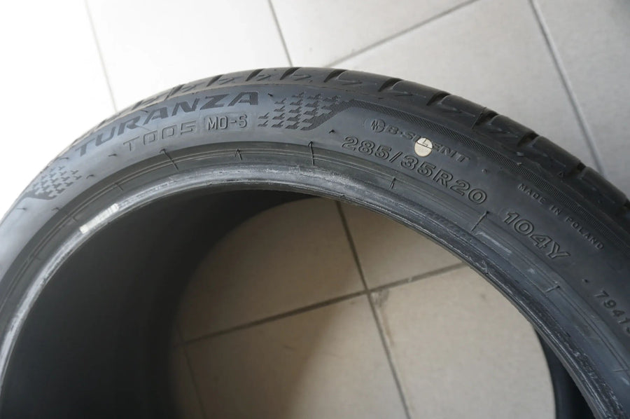 1 X 285 35 R20 104Y Sommerreifen Bridgestone Turanza T005 MO-S 2021 6mm