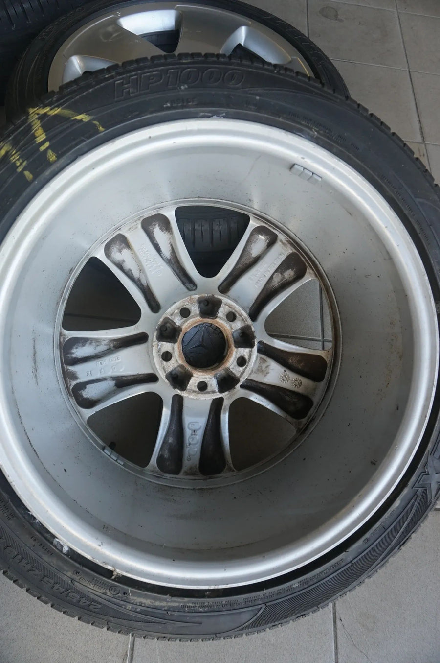 Jantes aluminium originales Mercedes Classe S W221 Roues été Pneus été 245 45 R18