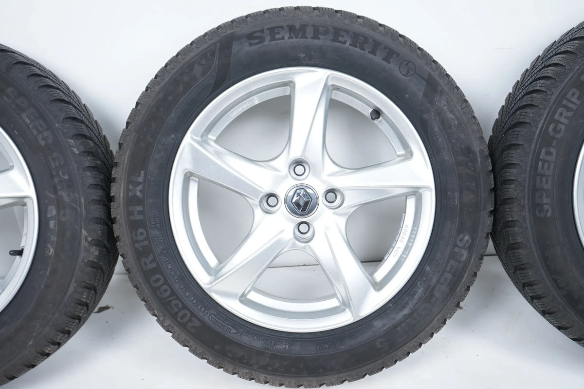 Renault Captur zimní kola zimní pneumatiky 205 60 16 palců 8mm Detailní zobrazení 4
