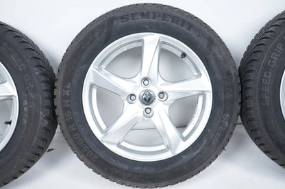 Renault Captur zimní kola zimní pneumatiky 205 60 16 palců 8mm