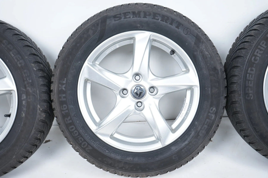 Renault Captur zimní kola zimní pneumatiky 205 60 16 palců 8mm