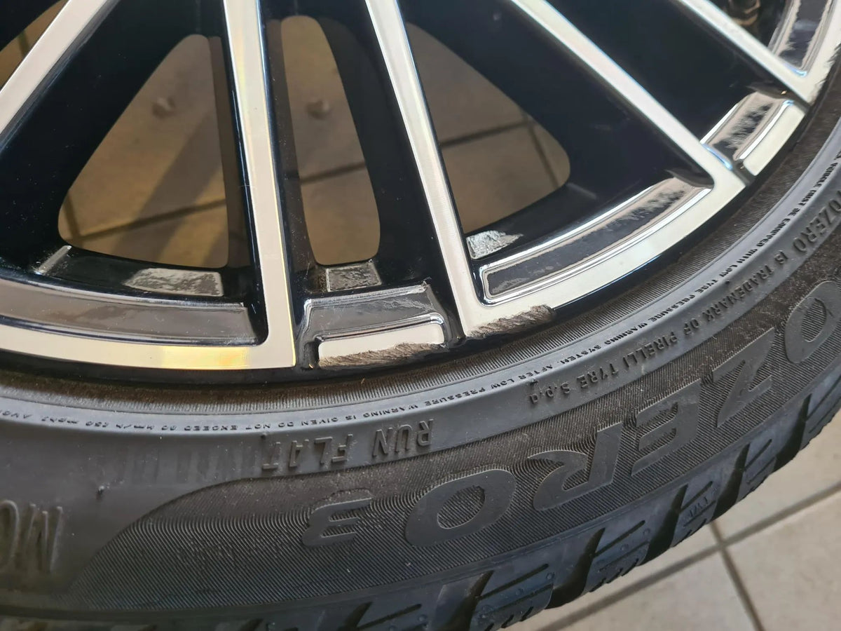 Original Mercedes C-Klasse W206 S206 18 Zoll Alufelgen Winterräder Winterreifen Vue détaillée 7