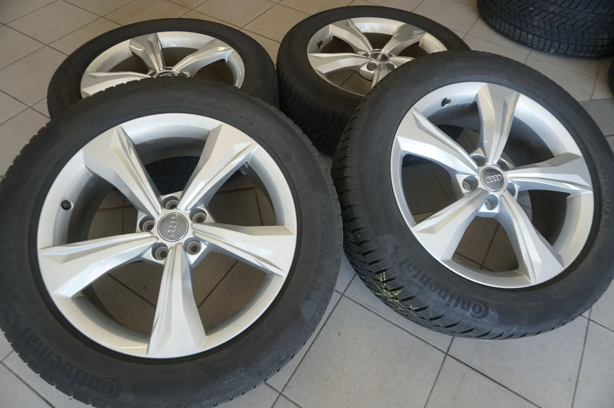 Original Audi Q5 SQ5 FY Alufelgen Winterräder Winterreifen 235 55 R19 2020 7,5mm Detailansicht 2