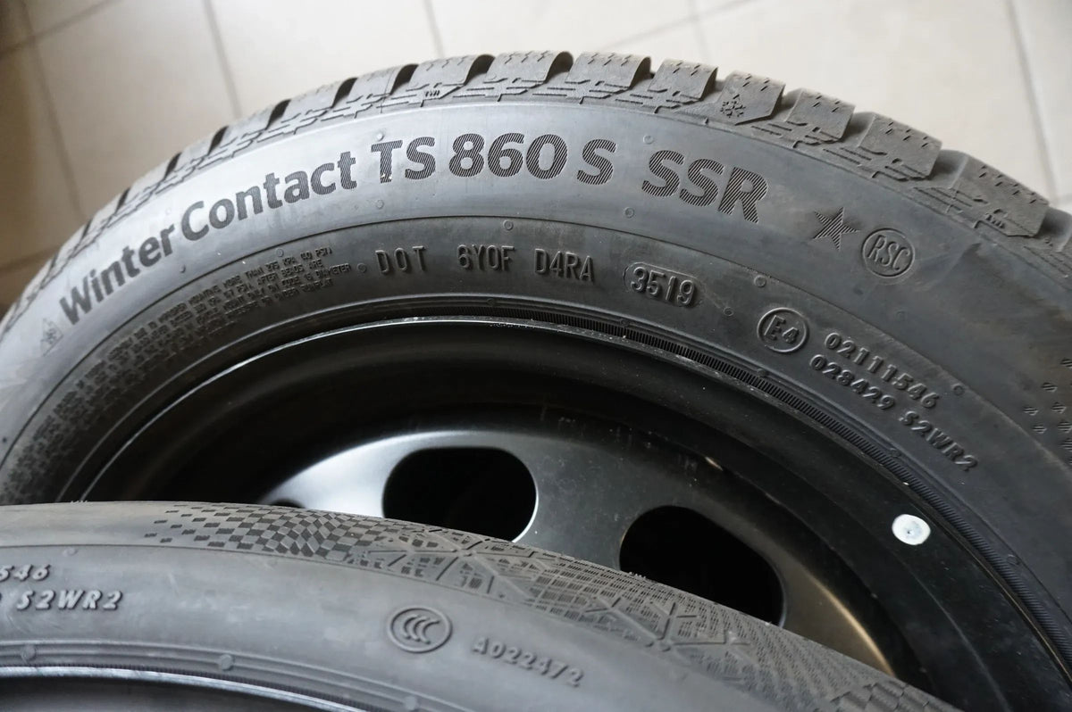 Original BMW 1er F40 2er F44 Stahlfelgen Winterräder Winterreifen 205 55 R16 8mm Vue détaillée 2