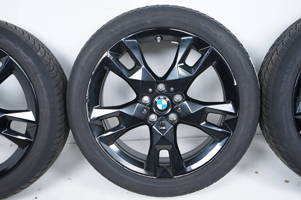 BMW 1er 2er F70 F74 Winterreifen Winterräder 195 50 18 Zoll 968M 5A45271 Vue détaillée 4