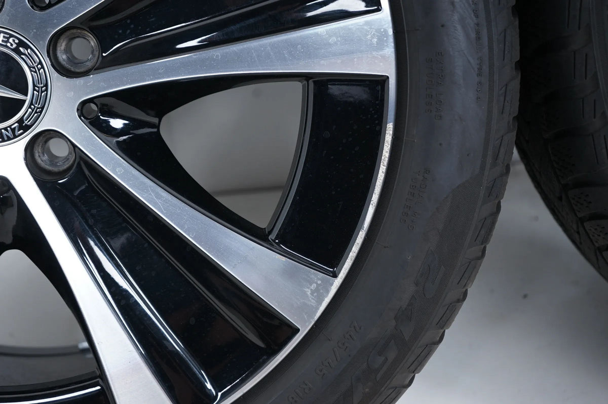 Mercedes E Klasse W213 Hybrid Winterräder Winterreifen 18 Zoll Detailansicht 4