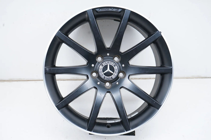 1x Mercedes SLK-klasse W172 AMG lichtmetalen velg 18 inch A1724013102 9J
