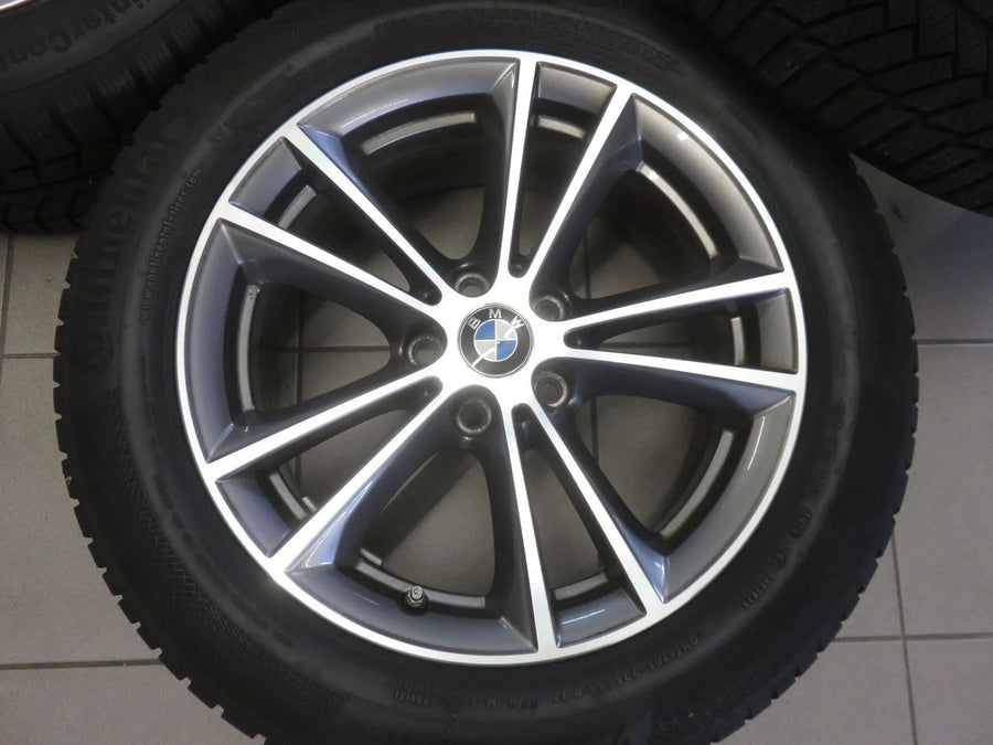 Original BMW 5 Series G30 G31 Alloy Wheels Winter Wheels Winter Tires 225 55 R17 6mm