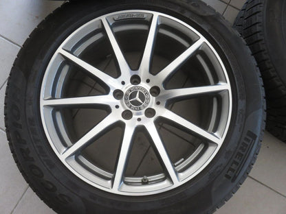 Original Mercedes GLC63 AMG X253 C253 Alufelgen A2534013400 Winterreifen