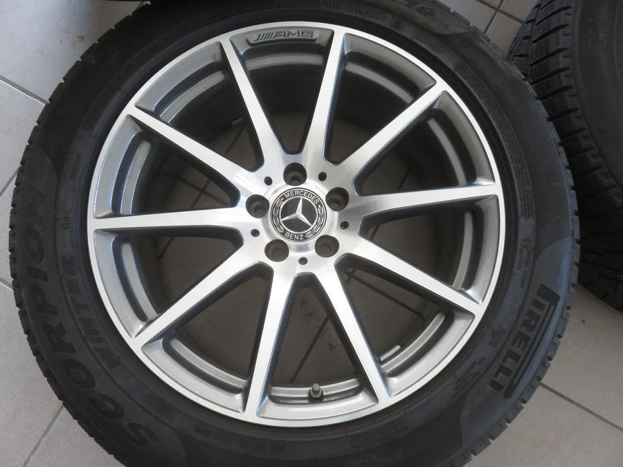 Original Mercedes GLC63 AMG X253 C253 Alufelgen A2534013400 Winterreifen