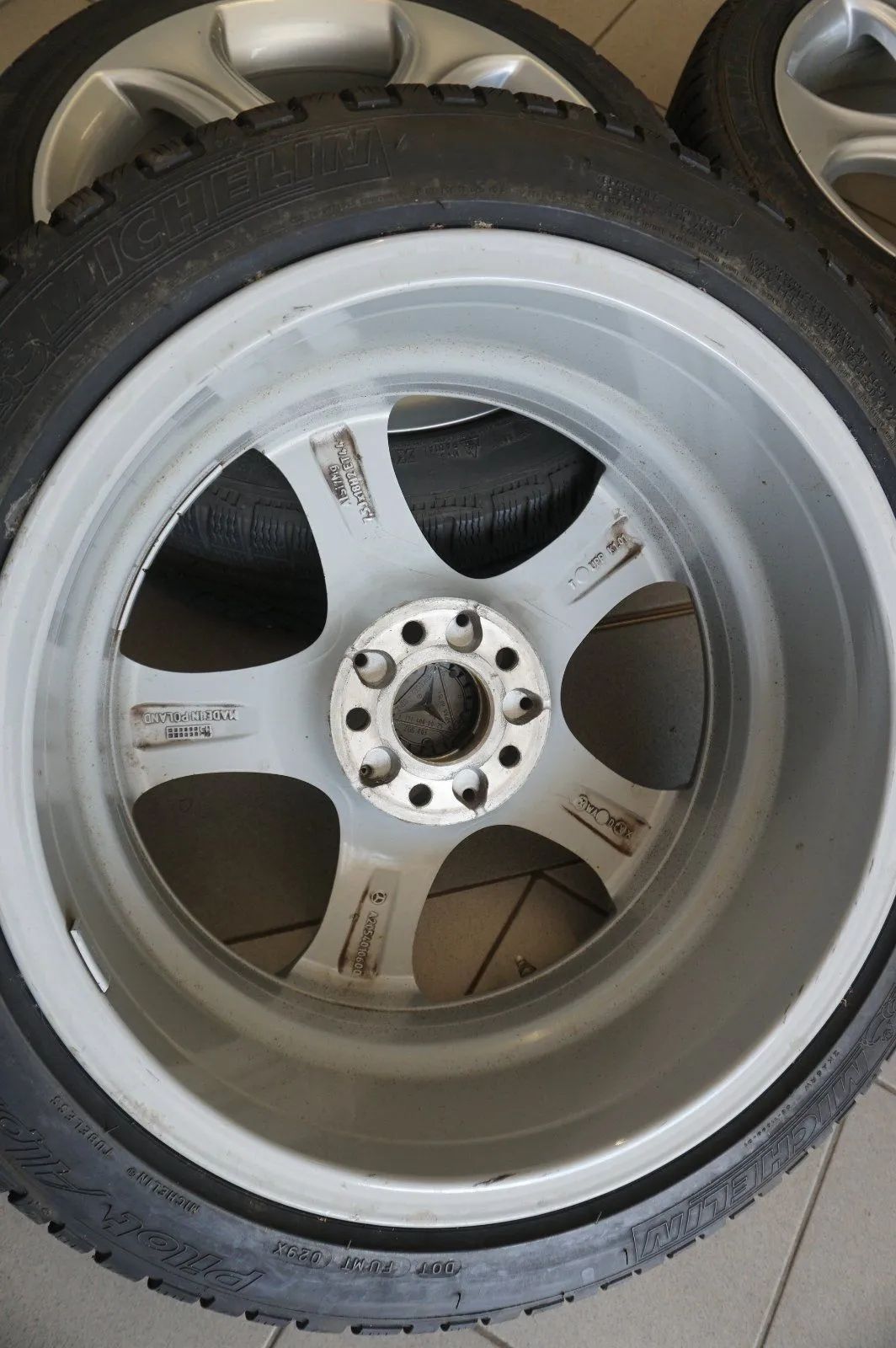 Jantes alu d'origine Mercedes Classe C W205 S205 roues complètes hiver pneus hiver 18 pouces Detailansicht 8