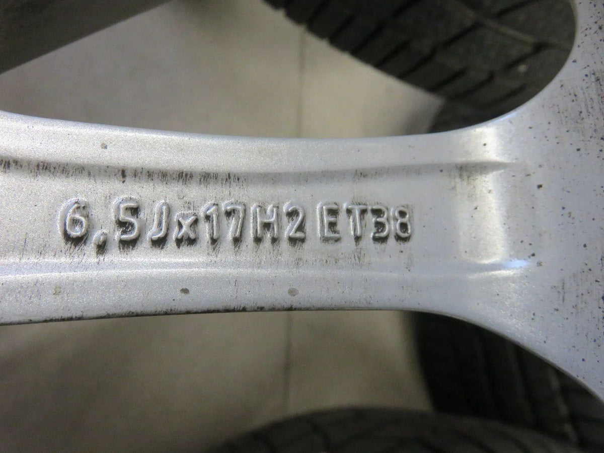 Original Mercedes GLA X156 Alloy Wheels Winter Tyres 215 60 R17 8mm Detail view 7