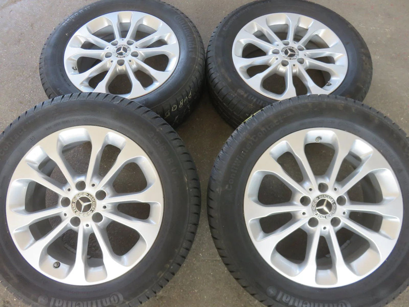 Original Mercedes GLA X156 Alufelgen Winterräder Winterreifen 215 60 R17 96H 7mm