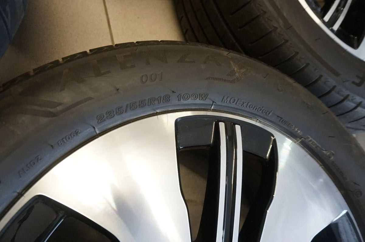 Jantes alu, pneus été, roues complètes 235 55 18 d'origine Mercedes EQA EQB X243 H243 Detailansicht 8