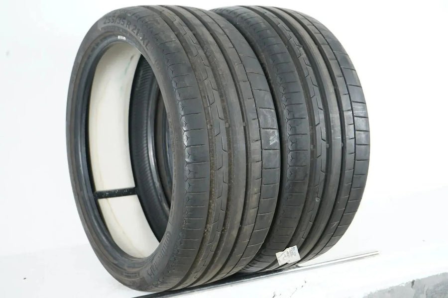2 x Sommerreifen Continental 255 35 R21 21 Zoll DOT23 ca.6mm AO