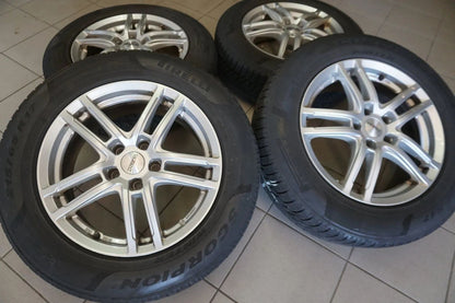 Cerchi in lega VW Tiguan I 5N Audi Q3 F3, ruote complete invernali, pneumatici invernali 215 65 R17 pollici