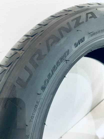 2 X 205 55 R17 91W Sommerreifen Bridgestone Turanza T001* RSC RunFlat 2017 5,5mm