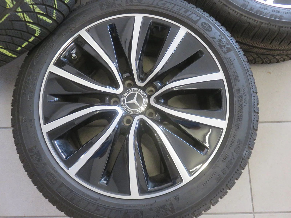 Jantes alliage d'origine Mercedes CLS W257 C257 Roues complètes hiver Pneus hiver 245 45 R18 6mm Detailansicht 5