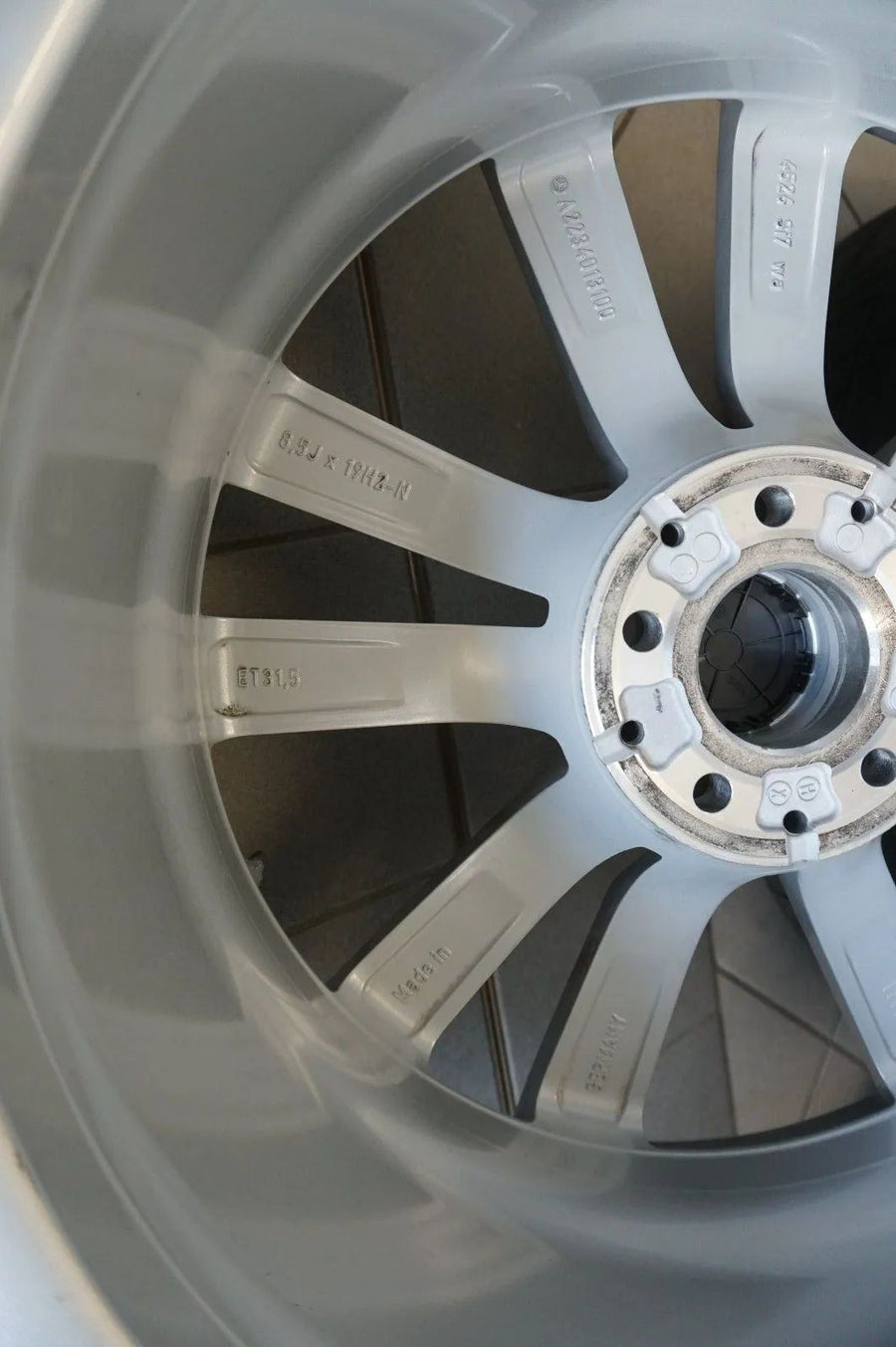 Original Mercedes S-Class W223 V223 19 Inch Alloy Wheels Summer Tires