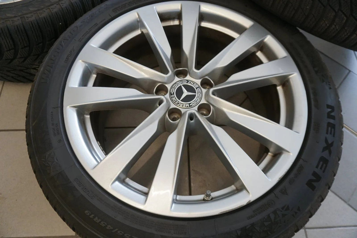 Jantes et pneus d'hiver d'origine Mercedes Classe S W223 V223 255 45 R19 8mm Detailansicht 8