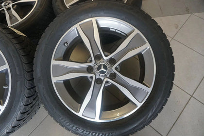 Original Mercedes C-Class W205 Alloy Wheels Winter Wheels Winter Tires 225 50 R17