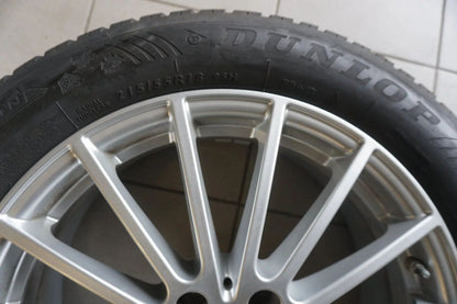 Cerchi in lega originali Mercedes GLA X156, ruote invernali, pneumatici invernali 215 55 R18 pollici