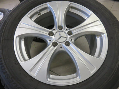 Jantes alu originales 18 pouces Mercedes GLC X253 W253 C253 Pneus hiver Roues complètes hiver