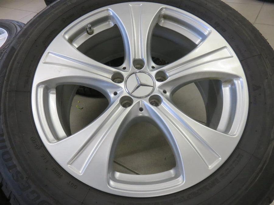 Jantes alu originales 18 pouces Mercedes GLC X253 W253 C253 Pneus hiver Roues complètes hiver