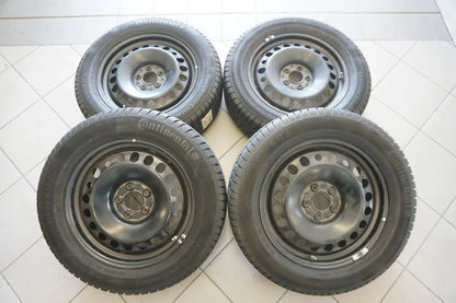 Jantes hiver d'origine Mercedes GLA X156 Pneus hiver Continental 215 60 R17 8mm