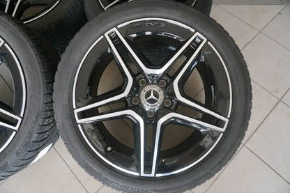 Mercedes A-Klasse W177 B-Klasse W247 CLA C118 18 Zoll AMG Alufelgen Winterreifen