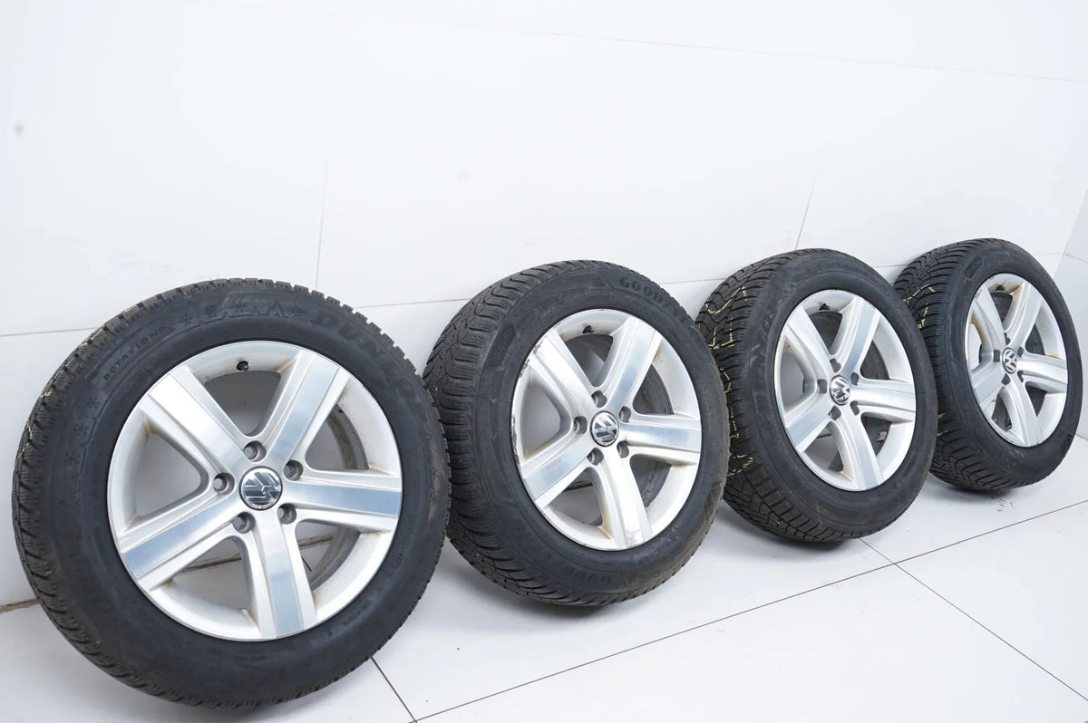 VW Volkswagen Tiguan 7N winter tires/wheels 205/60 R16 inch Detailansicht 2