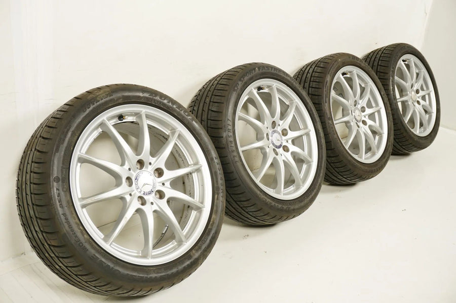 Mercedes Classe A B CLA W246 W117 ruote estive 225 45 17 pollici