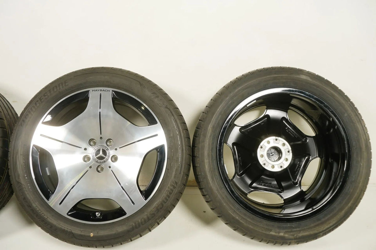 Original Mercedes S-Klasse W223 V223 Maybach Alufelgen mit neuen Winterreifen 255 45 R19