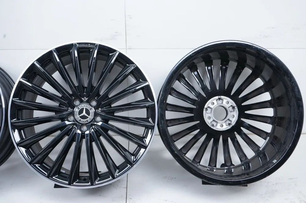 4 x Mercedes EQE V295 W295 AMG Alufelgen 21 Zoll A2954012500 A2954012600 Detailansicht 12