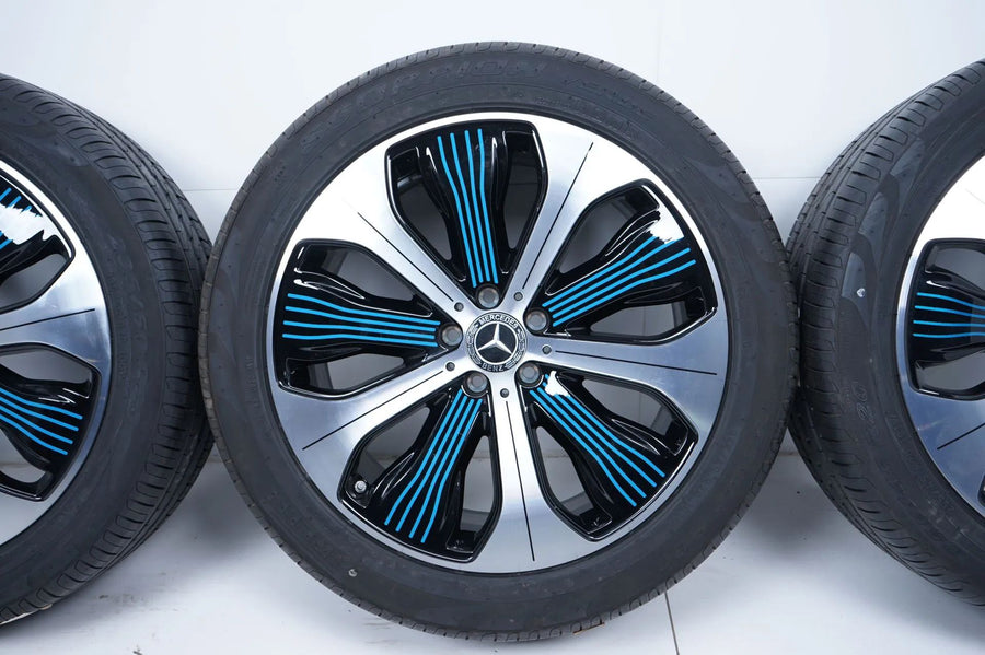 Original Mercedes EQC N293 C293 TOP 20 inch Alloy Wheels Summer Tires